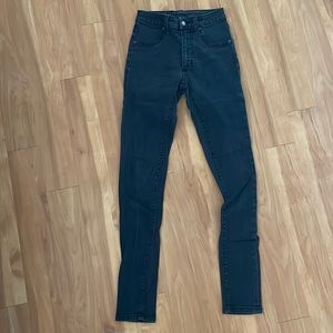 Carmar black skinny jeans size 24